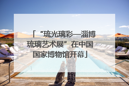 “琉光璃彩—淄博琉璃艺术展”在中国国家博物馆开幕