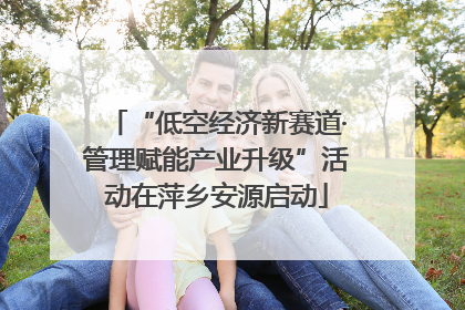 “低空经济新赛道·管理赋能产业升级”活动在萍乡安源启动