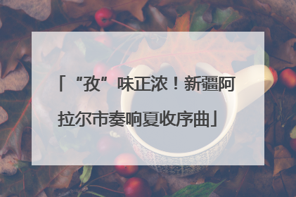 “孜”味正浓！新疆阿拉尔市奏响夏收序曲