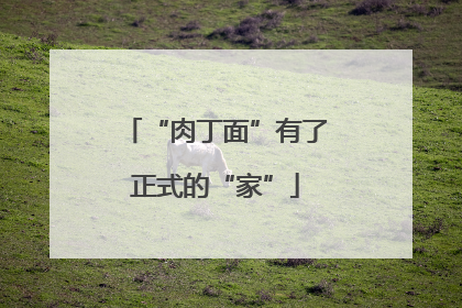 “肉丁面”有了正式的“家”