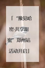 “豫见哈密·共享甜蜜”郑州站活动开启