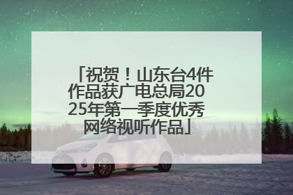 祝贺！山东台4件作品获广电总局2025年第一季度优秀网络视听作品