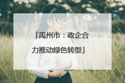 禹州市：政企合力推动绿色转型