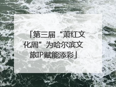 第三届“萧红文化周”为哈尔滨文旅IP赋能添彩
