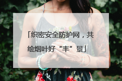 织密安全防护网，共绘烟叶好“丰”景