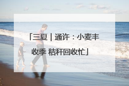 三夏｜通许：小麦丰收季 秸秆回收忙