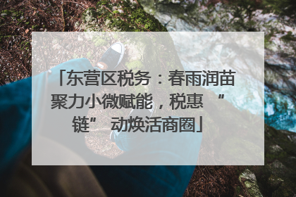 东营区税务：春雨润苗聚力小微赋能，税惠 “链” 动焕活商圈