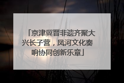 京津冀晋非遗齐聚大兴长子营，凤河文化奏响协同创新乐章