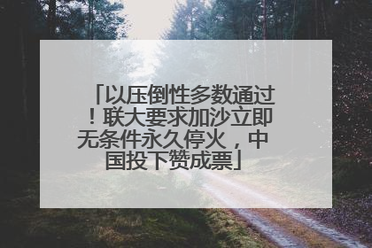 以压倒性多数通过！联大要求加沙立即无条件永久停火，中国投下赞成票