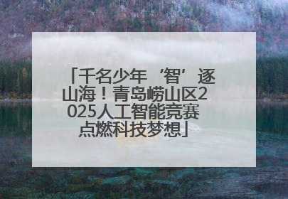 千名少年‘智’逐山海！青岛崂山区2025人工智能竞赛点燃科技梦想