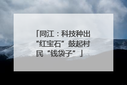 同江：科技种出“红宝石”鼓起村民“钱袋子”