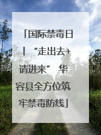 国际禁毒日丨“走出去+请进来” 华容县全方位筑牢禁毒防线