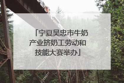 宁夏吴忠市牛奶产业挤奶工劳动和技能大赛举办