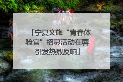宁夏文旅“青春体验官”招募活动在蓉引发热烈反响