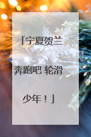 宁夏贺兰 奔跑吧 轮滑少年！