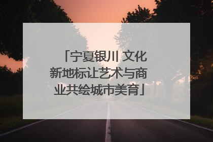 宁夏银川 文化新地标让艺术与商业共绘城市美育