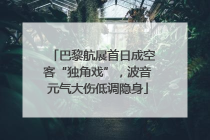 巴黎航展首日成空客“独角戏”，波音元气大伤低调隐身