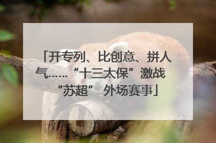 开专列、比创意、拼人气……“十三太保”激战“苏超” 外场赛事