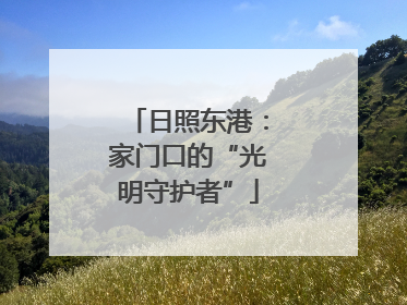 日照东港：家门口的“光明守护者”