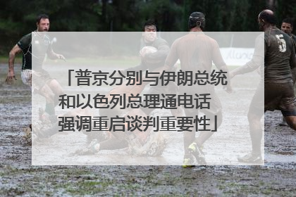 普京分别与伊朗总统和以色列总理通电话 强调重启谈判重要性