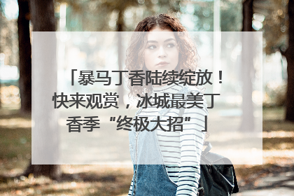 暴马丁香陆续绽放！快来观赏，冰城最美丁香季“终极大招”