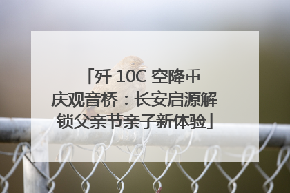 歼 10C 空降重庆观音桥：长安启源解锁父亲节亲子新体验