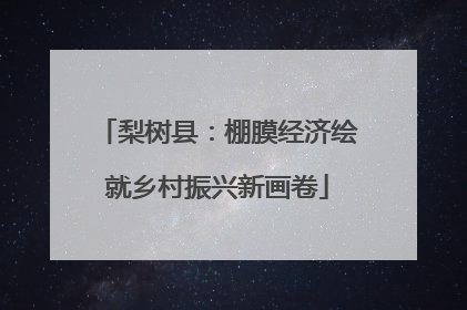 梨树县：棚膜经济绘就乡村振兴新画卷