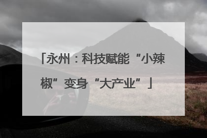 永州：科技赋能“小辣椒”变身“大产业”