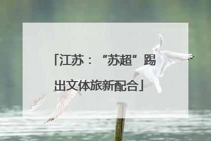 江苏：“苏超”踢出文体旅新配合