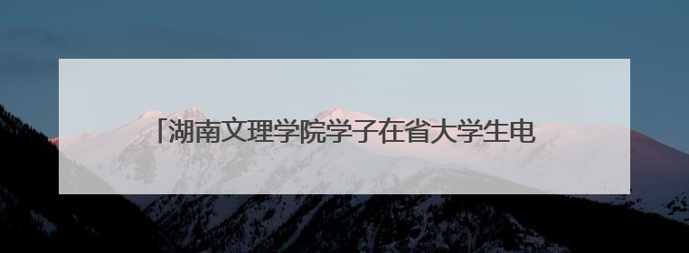 湖南文理学院学子在省大学生电子商务大赛中勇夺7项一等奖