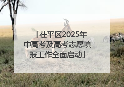 茌平区2025年中高考及高考志愿填报工作全面启动