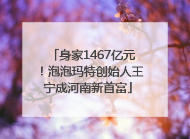 身家1467亿元！泡泡玛特创始人王宁成河南新首富