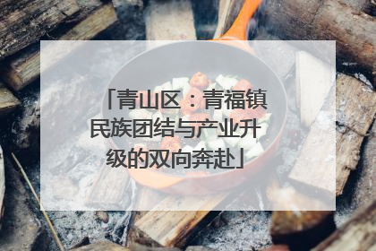 青山区：青福镇民族团结与产业升级的双向奔赴