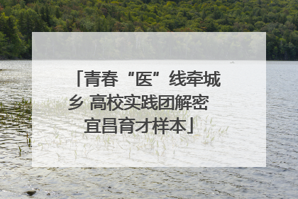 青春“医”线牵城乡 高校实践团解密宜昌育才样本