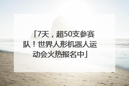 7天，超50支参赛队！世界人形机器人运动会火热报名中